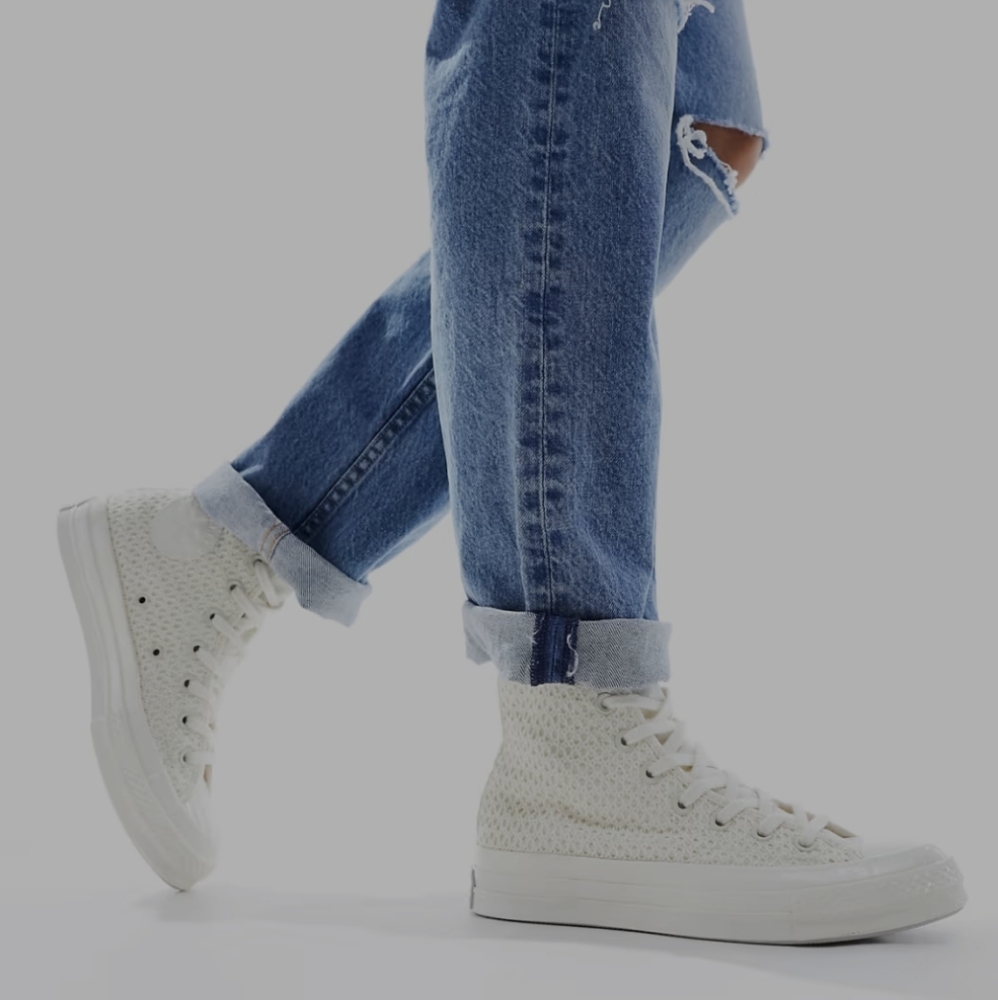 Converse Chuck Taylor All Star 70 High Top Color Egret/lilac Daze W 9.5 M 7.5 - Picture 4 of 13